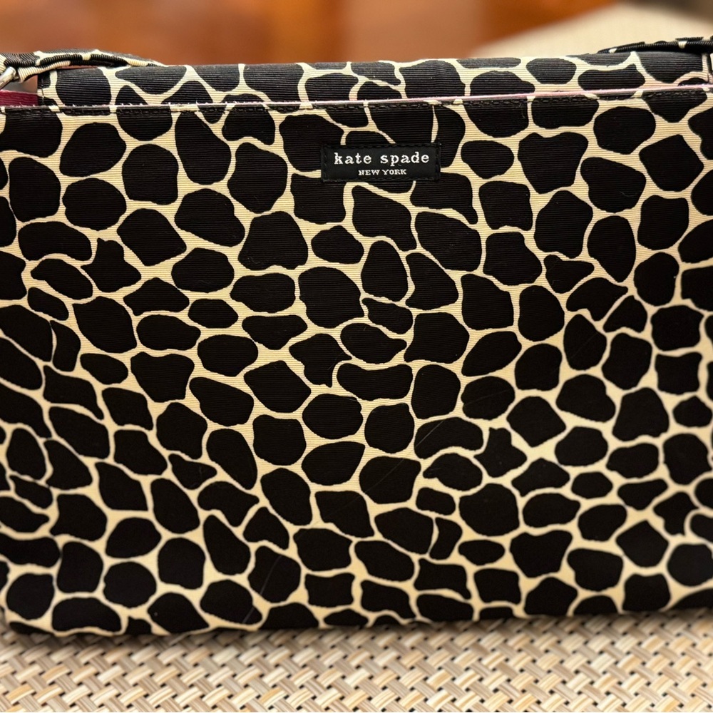 Vintage Kate Spade Giraffe Patterned Women's Bag Made in Italy